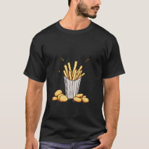 T - Shirt mit Pommes frites und Nuggets