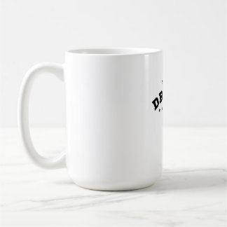 T-Shirt mit positivem Gedankengut-Zitat Kaffeetasse