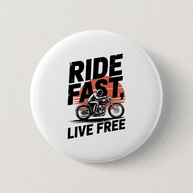 T - Shirt mit schnellem Live-Fahrrad Button (Vorderseite)