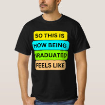 T - Shirt mit schwarzem Wert SO_THIS_IS_HOW_BEING_