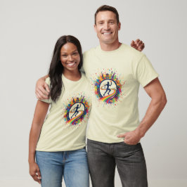 T-Shirt mit Sport-Thema Weltlauf