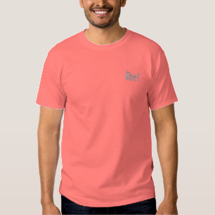 T-Shirt mit Stickerei für Herren ART&DESIGN-STIL 
