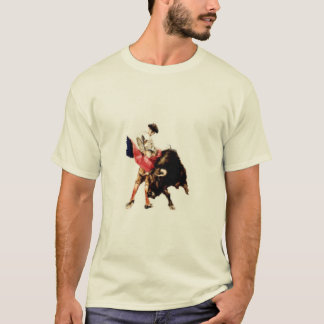 T-Shirt mit Stierkampf-Druck