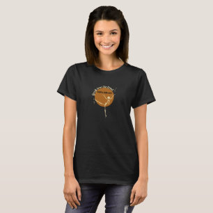 T-Shirt mit tanzendem Skelett