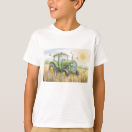 T-Shirt mit Traktor-Motiv