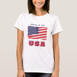 T - Shirt mit US-Flagge