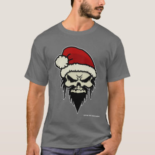 T-Shirt mit verdrehtem Weihnachtsmann