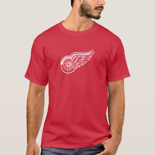 T-Shirt mit Vintage Red-Wings