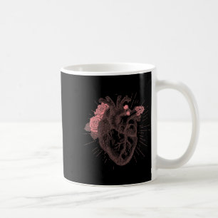 T-Shirt mit weiblicher anatomischer Herz-Human-Her Kaffeetasse