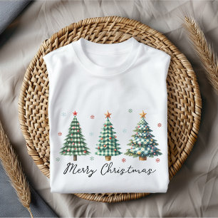 T-Shirt mit Weihnachtsbaum, Merry Christmas T-Shir