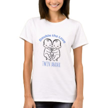 T - Shirt mit zwei Mamas | Das Doppelte der Liebe