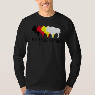T-shirt Mitakuye Oyasin Oglala Lakota Chef sioux