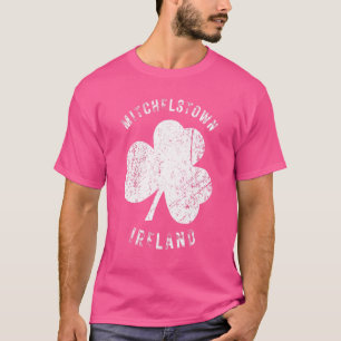 T-shirt Mitchelstown Cork Irlande Vintage Shamrock Distres