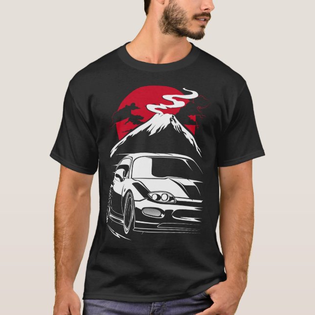 T-shirt Mitsubishi FTO (Devant)