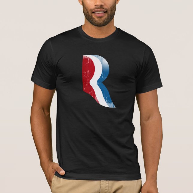 T-shirt Mitt Romney 2012 (Devant)