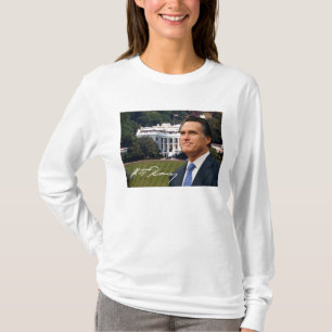 T-shirt Mitt Romney et la Maison Blanche