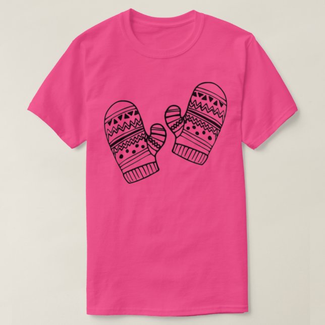 T-shirt Mittens (Design devant)