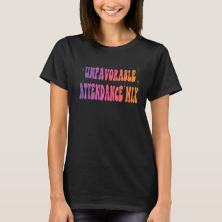 T-shirt Mix de présence défavorable 1