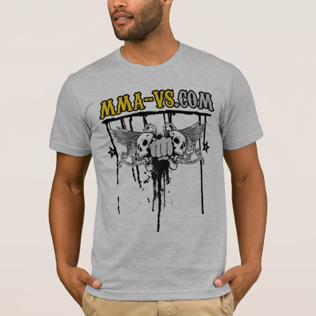T-SHIRT MIXED MARTIAL ART CONTRE (Devant)