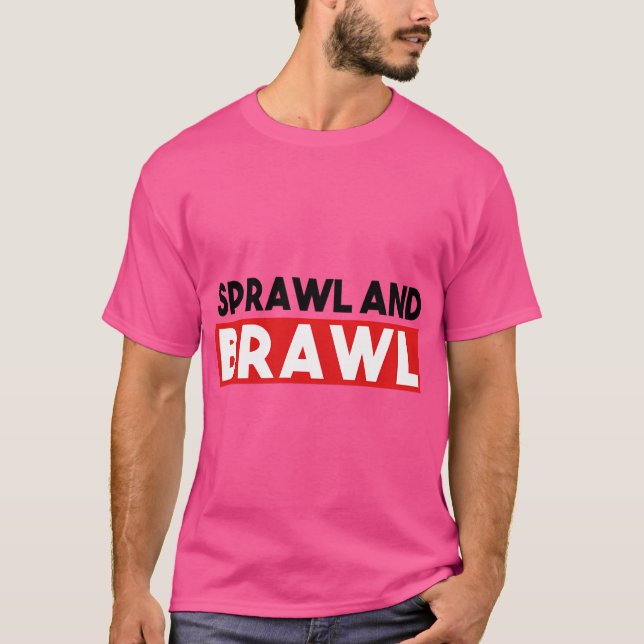 T-shirt Mixed martial art De Vapeur Et De Brawl (Devant)