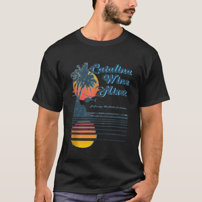 T-shirt Mixer à vin original Catalina Island Débardeur d'é (Devant)