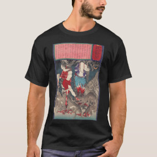 T-shirt Miyamoto Hanako réprimandant un ivrogne Tsukioka Y
