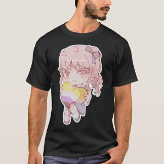 T-shirt mizuki akiyama projet sekai pride bâton non binair