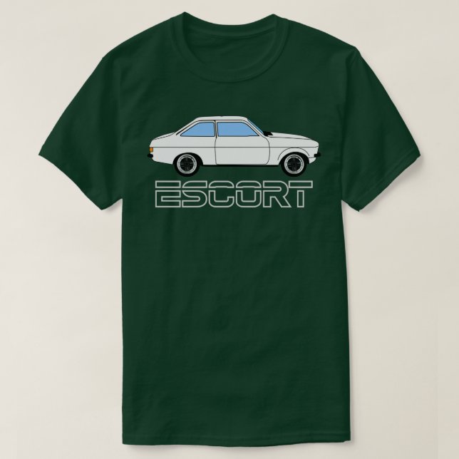T-shirt MK2 Escort WhiteSilver (Design devant)