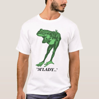 T-shirt M'Lady Frog Drôle Ma Lady Prince Shirt