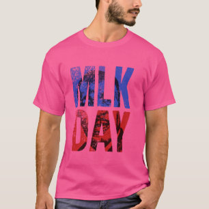 T-shirt MLK Martin Luther King Peace Equality Work Résiste