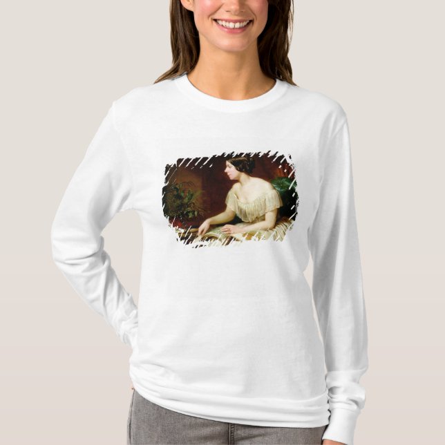 T-shirt Mlle Anne Pratt, la botaniste célèbre (Devant)