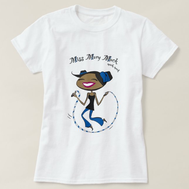 T-shirt Mlle Mary Mack (Design devant)