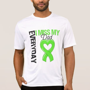 T-shirt Mlle quotidienne My Dad du lymphome I