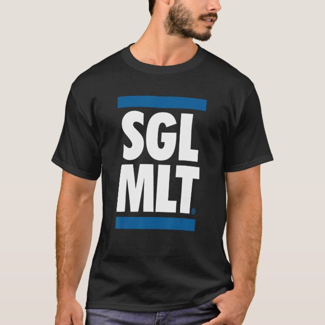 T-shirt MLT SGL pour les amis Whisky Malt Single (Devant)
