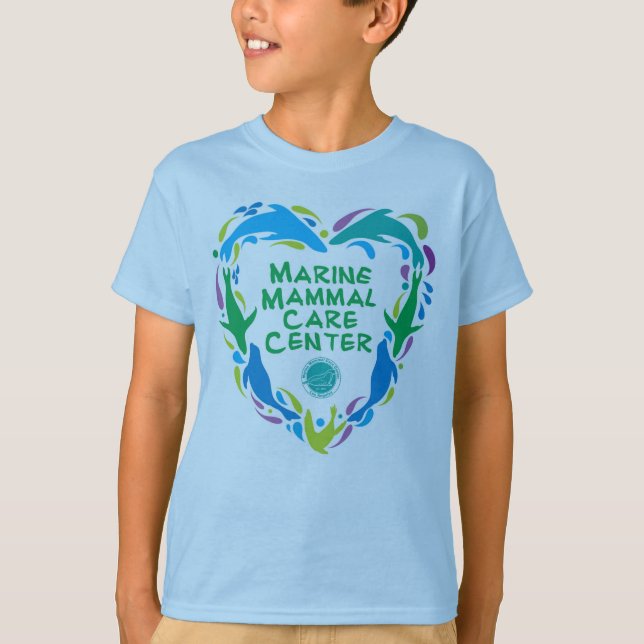 T-shirt MMCC LA - chemise de graphique de coeur d'enfants (Devant)