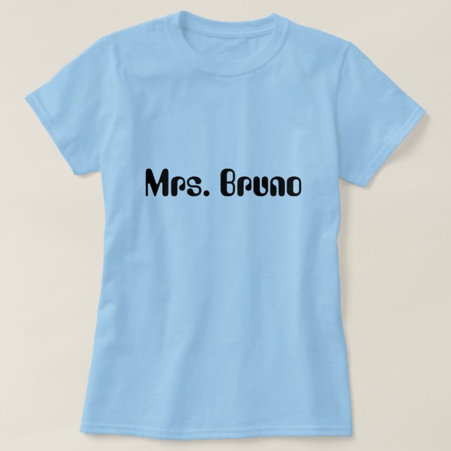 T-shirt Mme Bruno (Design devant)