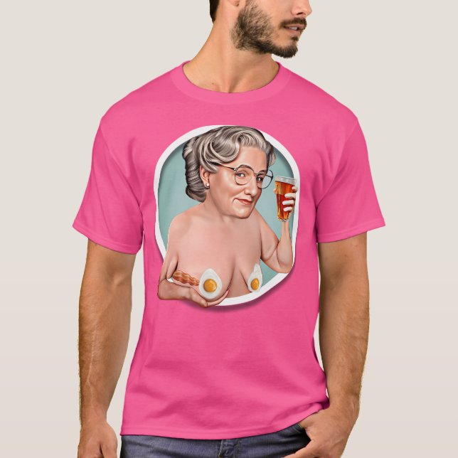 T-shirt Mme Doubtfire (Devant)