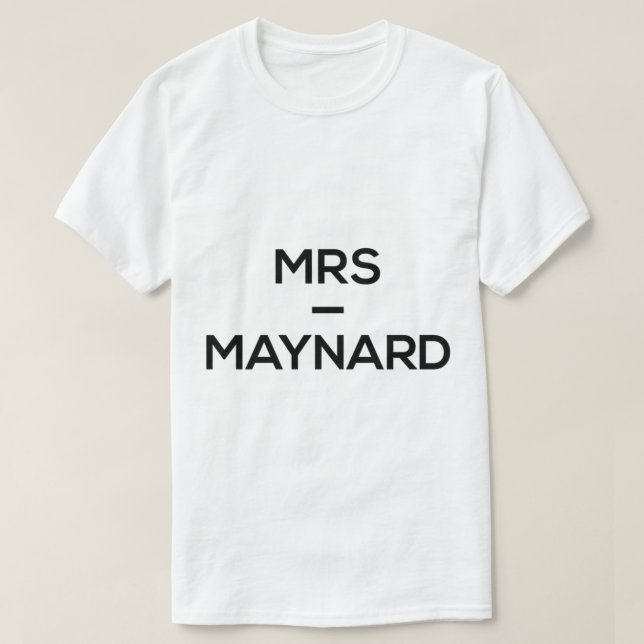 T-shirt Mme Maynard - Jack _amp_ Conor Maynard ! (Design devant)