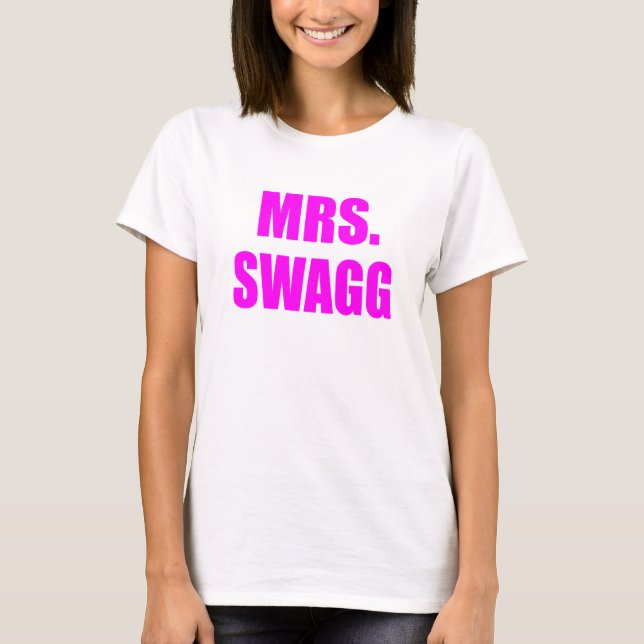 T-shirt Mme Swagg (Devant)