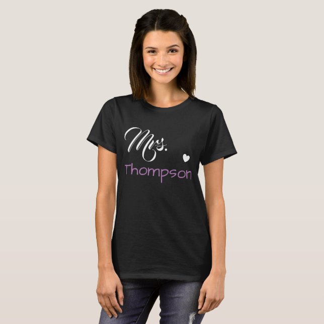 T-shirt Mme Thompson (Devant entier)