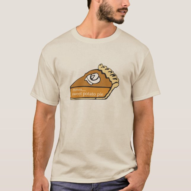 T-shirt Mmm... Tarte à la pomme de terre (Devant)