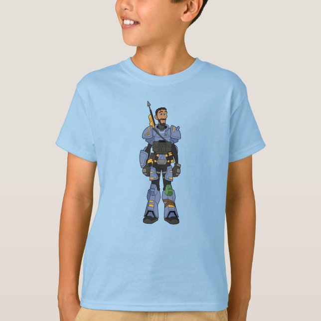 T-shirt Mo Morrison Space Ranger (Devant)