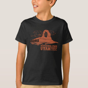 T-shirt Moab Vintage - Utah - Parc National - Arches