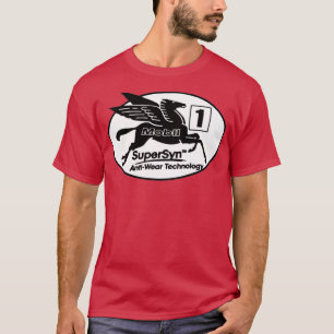T-shirt Mobil 1 huile noire