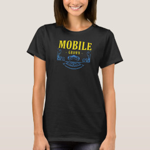 T-shirt Mobile Cultivé Alabama Américain Al Usa Hometown R