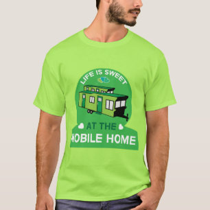 T-shirt Mobile Homes   Caravanes statiques   Nouveau   Ret