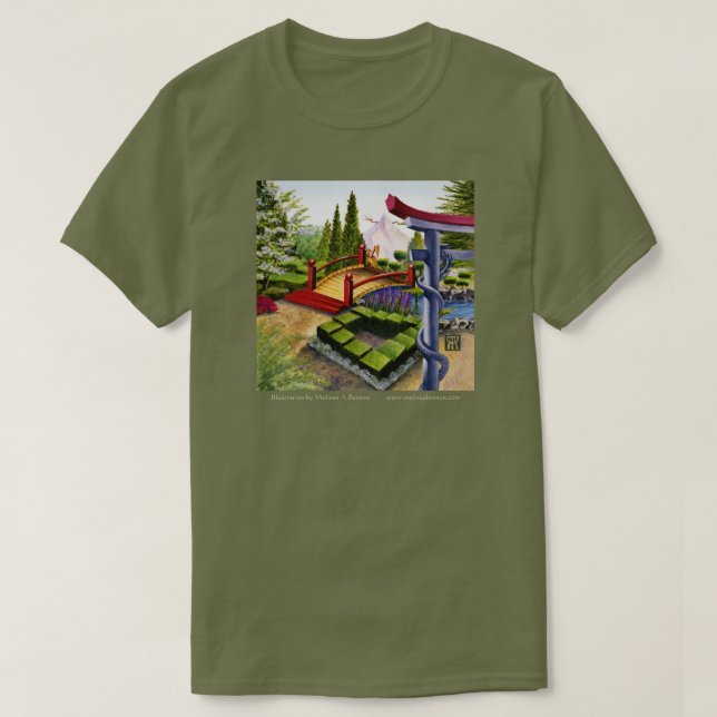 T-shirt Möbius Gardens (Design devant)
