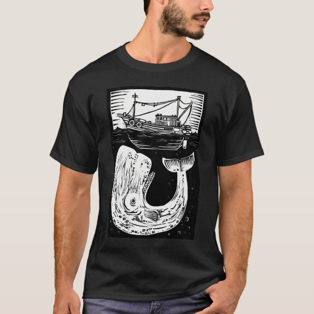 T-shirt Moby Dick (Devant)
