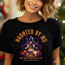 T-shirt Mocre Fox Sclerosis multiple Guerrier Halloween