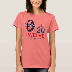 T-shirt Mod Obama 2012 oui nous avons fait encore le